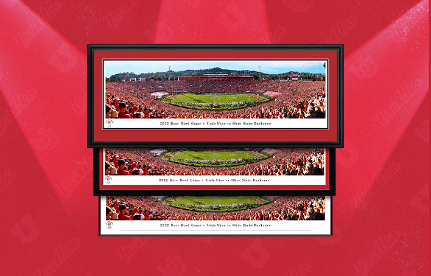 Rose Bowl Utah-Utes-Panoramas