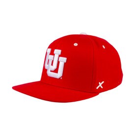 CapX Interlocking U Encore Hat Red
