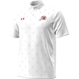 Under Armour Sideline 2025 T2 Green Printed Polo