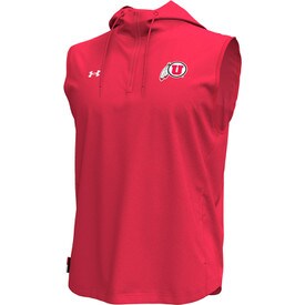 Under Armour Sideline 2025 Motivate Sleeveless Hooded Quarter Zip